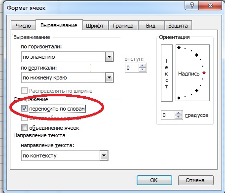 Если данные в ячейке превосходят ширину столбца, то можно